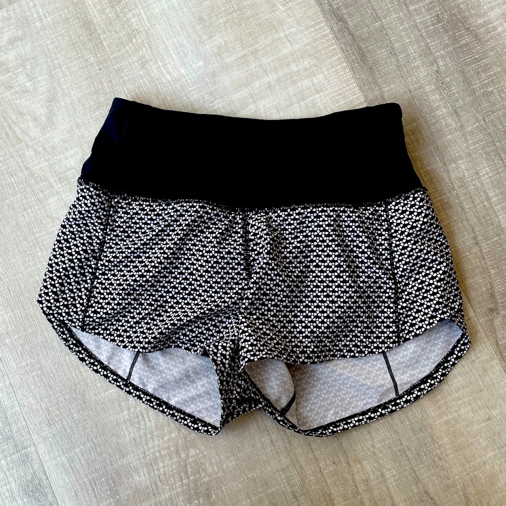 Lululemon speed up short size 2